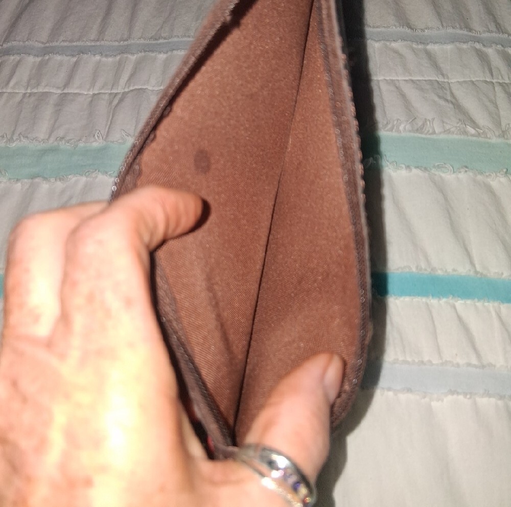 Brown Monogram Wristlet with Strap. Firm Price, No Bundle Discount - Picture 11 of 14